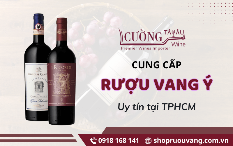 rượu vang Ý TPHCM