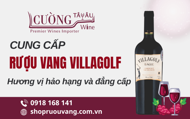 Rượu vang Villagolf - Khám phá hương vị hảo hạng và đẳng cấp đến từ Chile